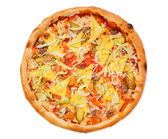 Пицца чизбургер 1