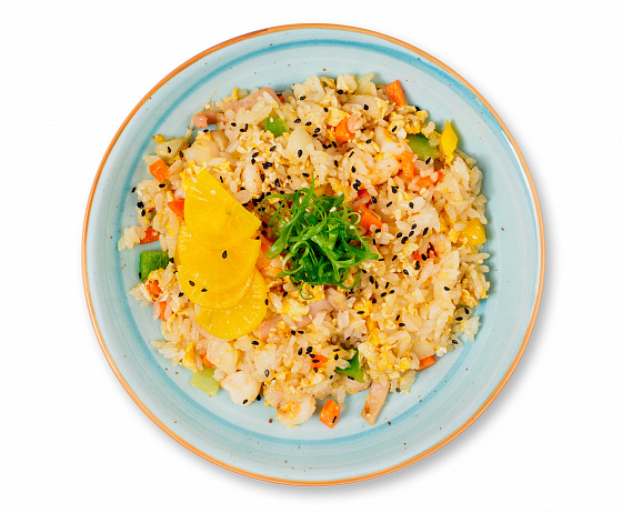 Тяхан с морепродуктами 1