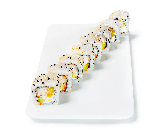 Ролл с морским окунем 1