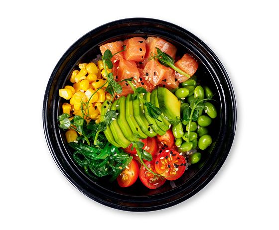 Поке с лососем  1